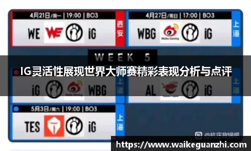 IG灵活性展现世界大师赛精彩表现分析与点评