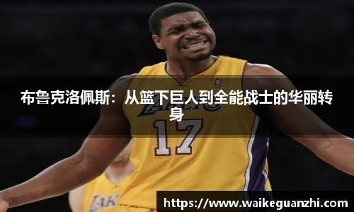 布鲁克洛佩斯：从篮下巨人到全能战士的华丽转身